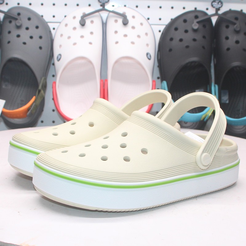 crocs men shoes original 100% plus size women sandals 208371 | Shopee ...