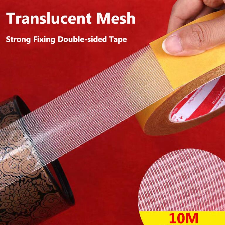 BEK-FIX® Extra Strong Heavy Duty Double Sided Tape – Clear Mounting Tape Roll (20mm X 2m)
