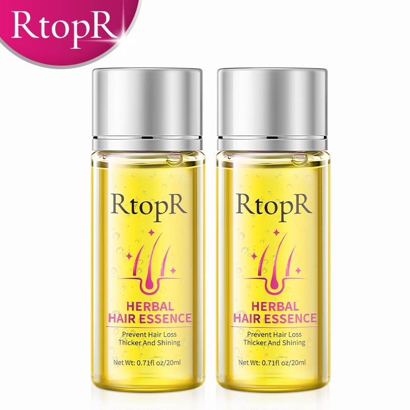 RtopR 2 Pcs Hair Growth Anti Hair Loss Liquid Promote Thick Fast Hair ...