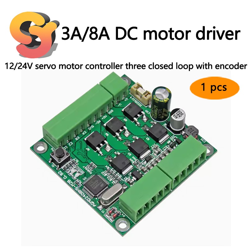 [Ready Stock Supply] 1pcs 12/24V 3A/8A DC Motor Driver Servo Motor ...