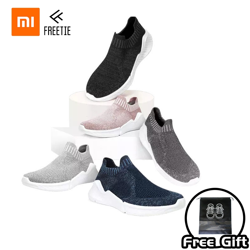 Xiaomi Mijia Freetie Waterproof Sports Shoes Antibacterial Shopee Malaysia