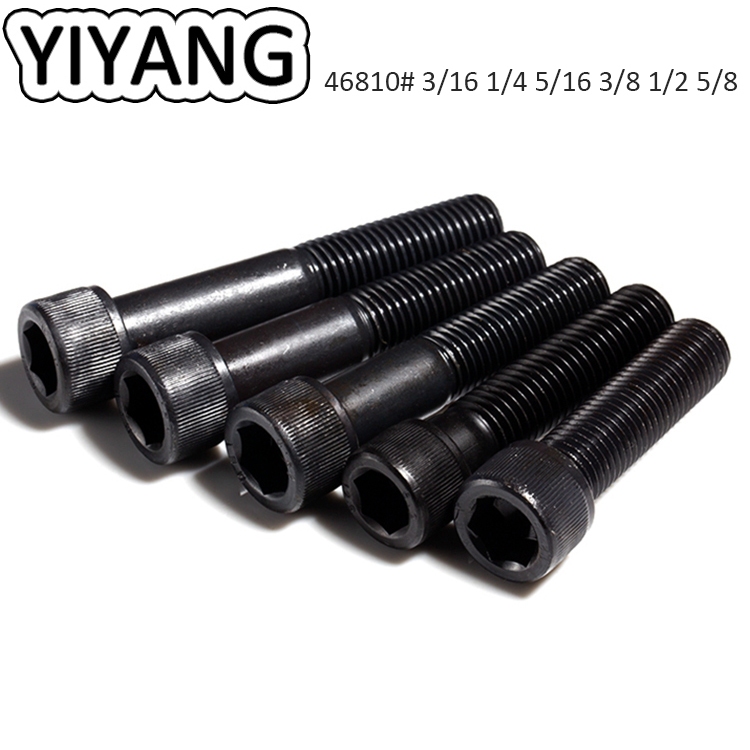 Hex Socket Cap Screw Alloy Steel Grade 12.9 Black Oxide American