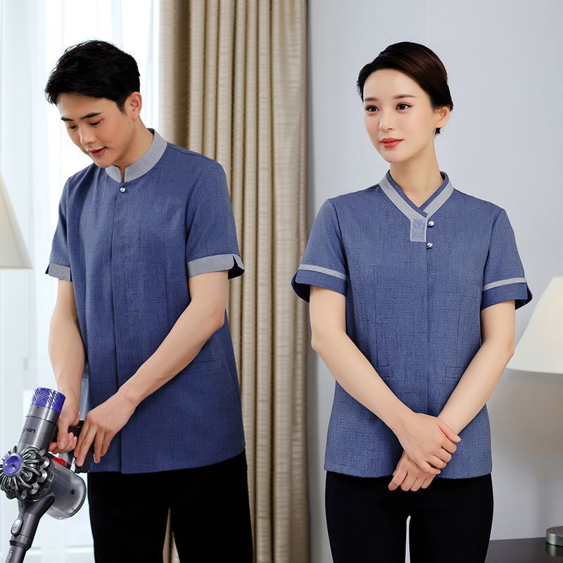 High quanlity Waiter Uniforms Short-sleeve Restaurant Kitchen Cook ...