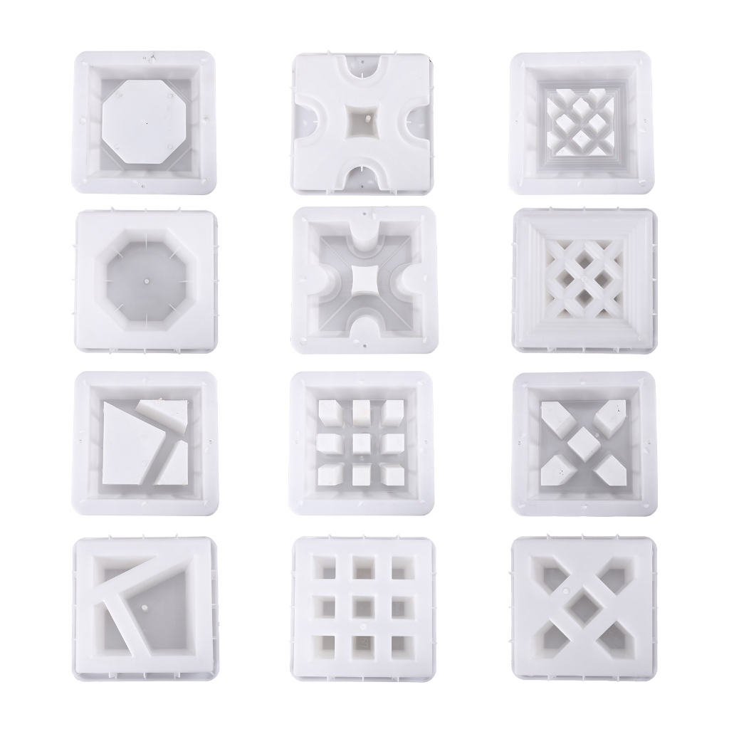 Plastic Hollow Brick Mold Home Building Decorative Air-Brick Garden ...