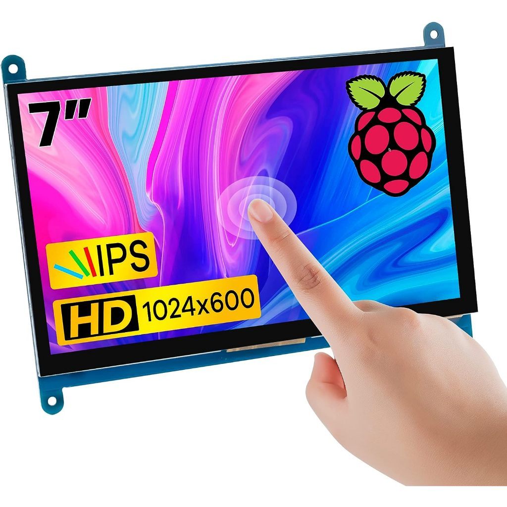 7 Inch LCD DIY HDMI Display Screen 1024x600 Ultra HD Display Screen ...