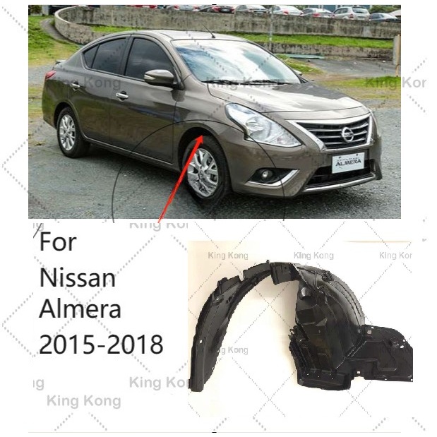 Front Left Driver Side Fender Liner For 2015-2019 Subaru Outback – Replace SU1248125, 59110AL03B