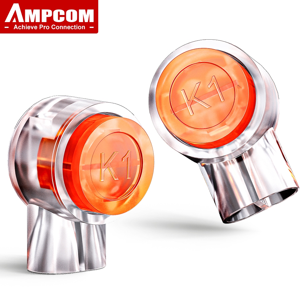 AMPCOM K2 Rj45 Connector Crimp Terminals Waterproof UY2 Network Cable ...