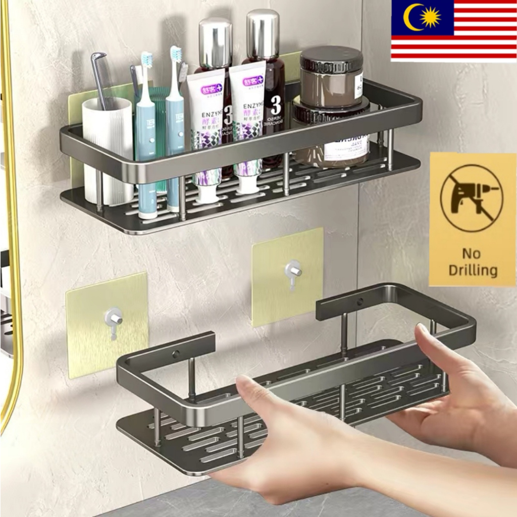 Bathroom Rack Bathroom Shelf Corner Shelf Bathroom Storage Toilet Rack ...
