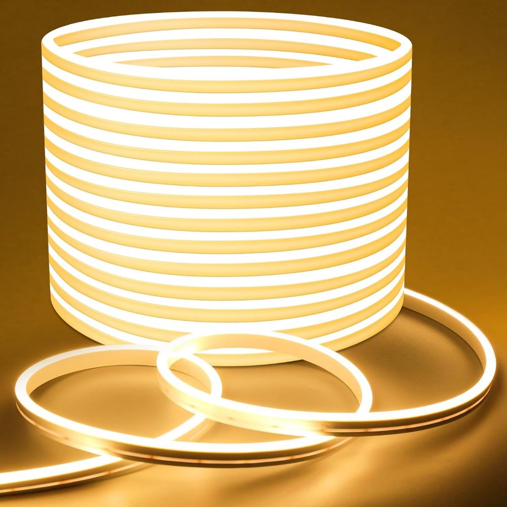 12V/24V 120LED/M neon light cable DC SMD 2835 50M long high brightness ...