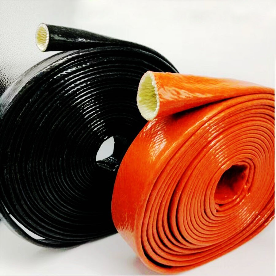 High Temperature Resistant Fiberglass Tube Silicone Resin Coated Glass ...