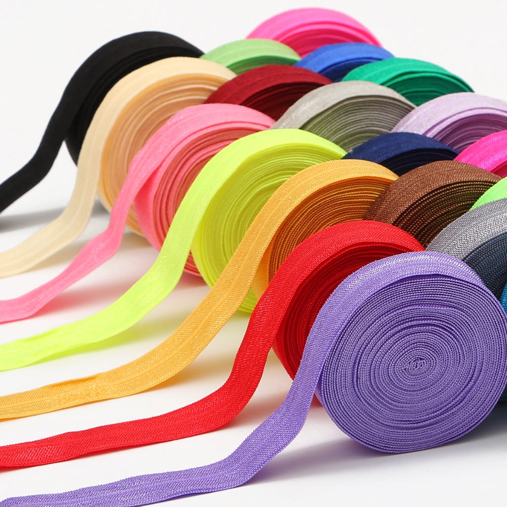 5 Yards/lot 15mm Width Elastic Band Rubber Band Elastic Ribbon Solid ...