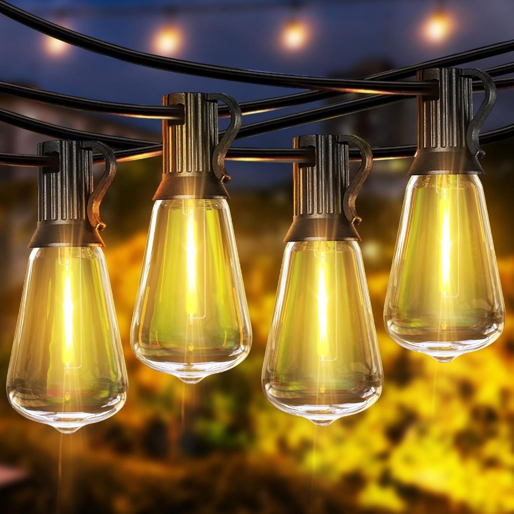 Solar String Light ST38 LED Bulb Outdoor Waterproof and E12 Socket Plug ...