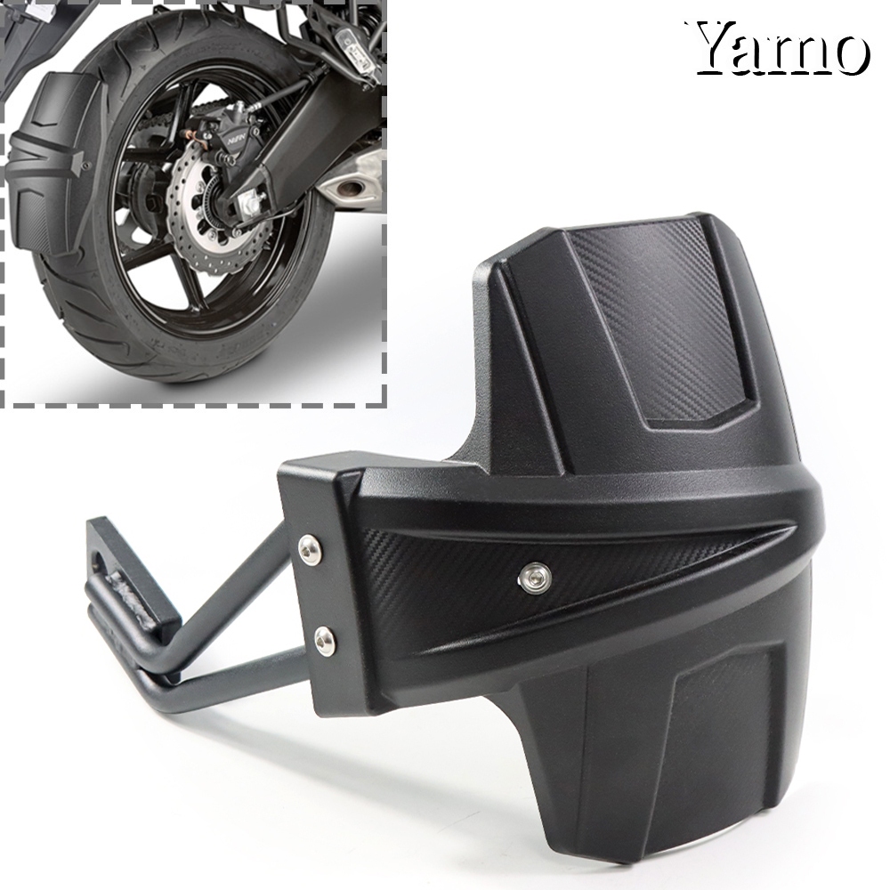 Garde-Boue Arrière Moto Versys 650 - Hugger Fender Carbone Brillant 2007-2023