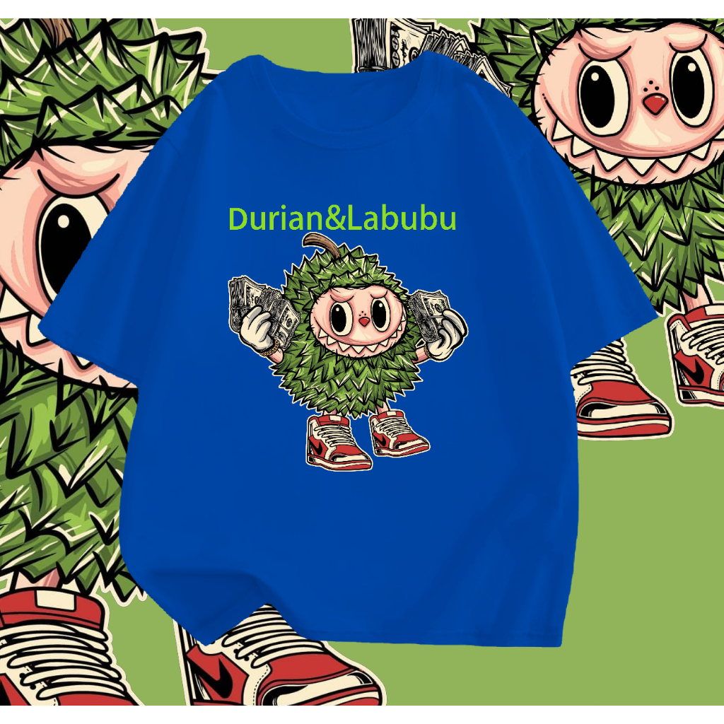 Labubu T-shirt,cotton,both men and women can wear it, comfortable to ...