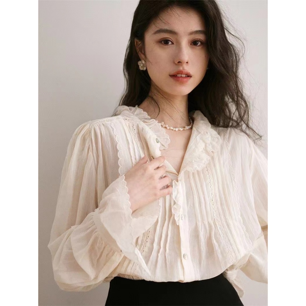 Baju ruffle top hotsell