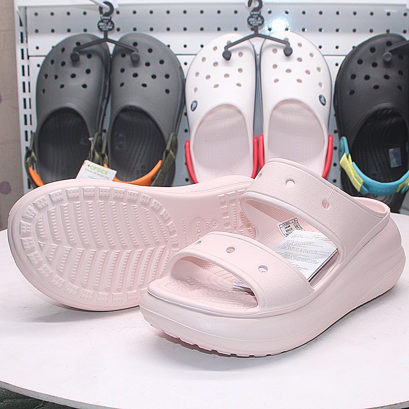 original 100% crocs women sandals plus size shoes slippers 207670 ...