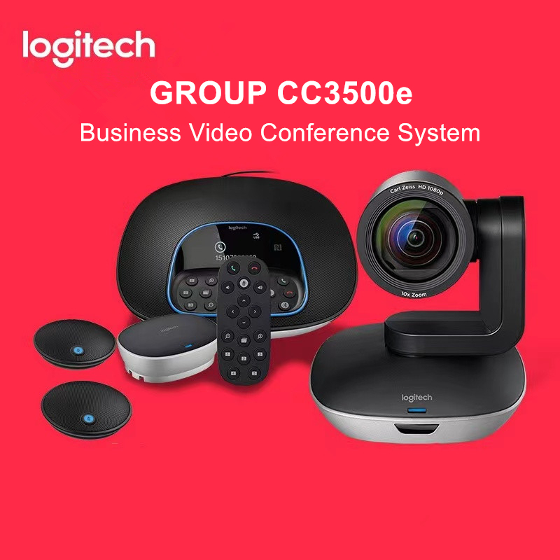 【Ready Stock】Logitech GROUP CC3500e Full HD Video Conferencing System ...