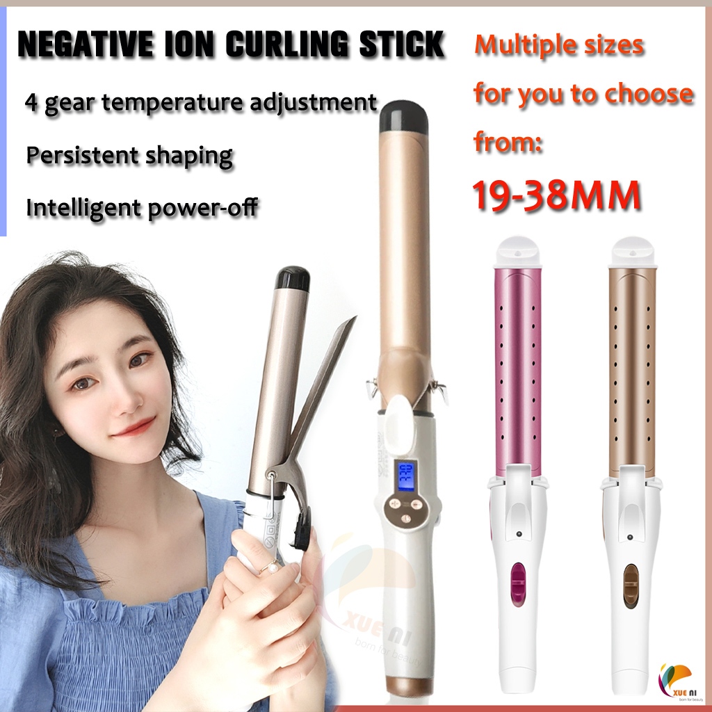 32mm Automatic Hair Curler With Negative Ion Technology – 3 Temperature Settings For All Hair Types