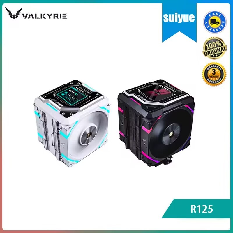 Valkyrie R125 CPU cooling fan 7-inch heating tube 2.4-inch IPS 245W ...