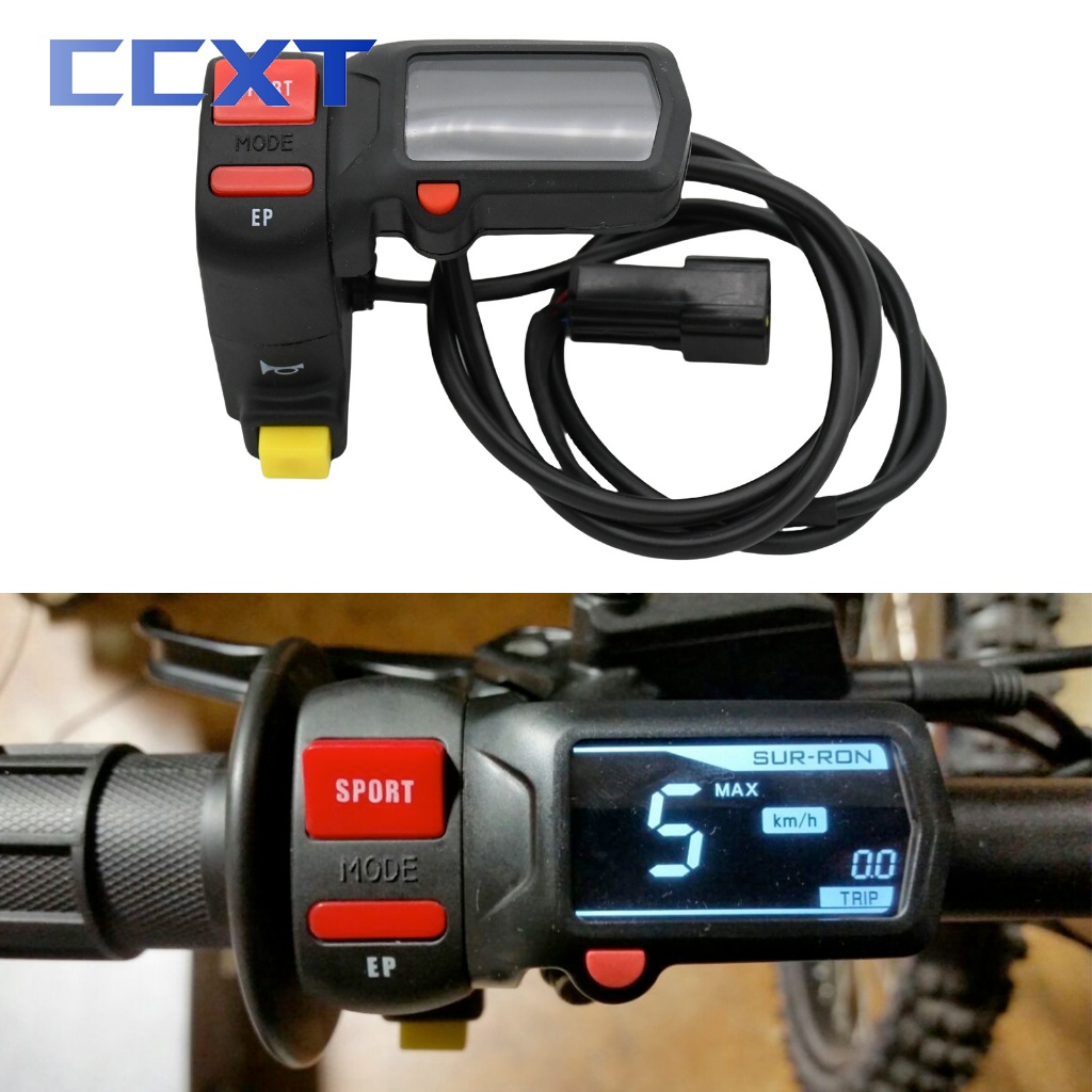 OLurkthu LCD Display Speedometer For Sur Ron Light Bee X/S – Easy Install Electric Bike Meter