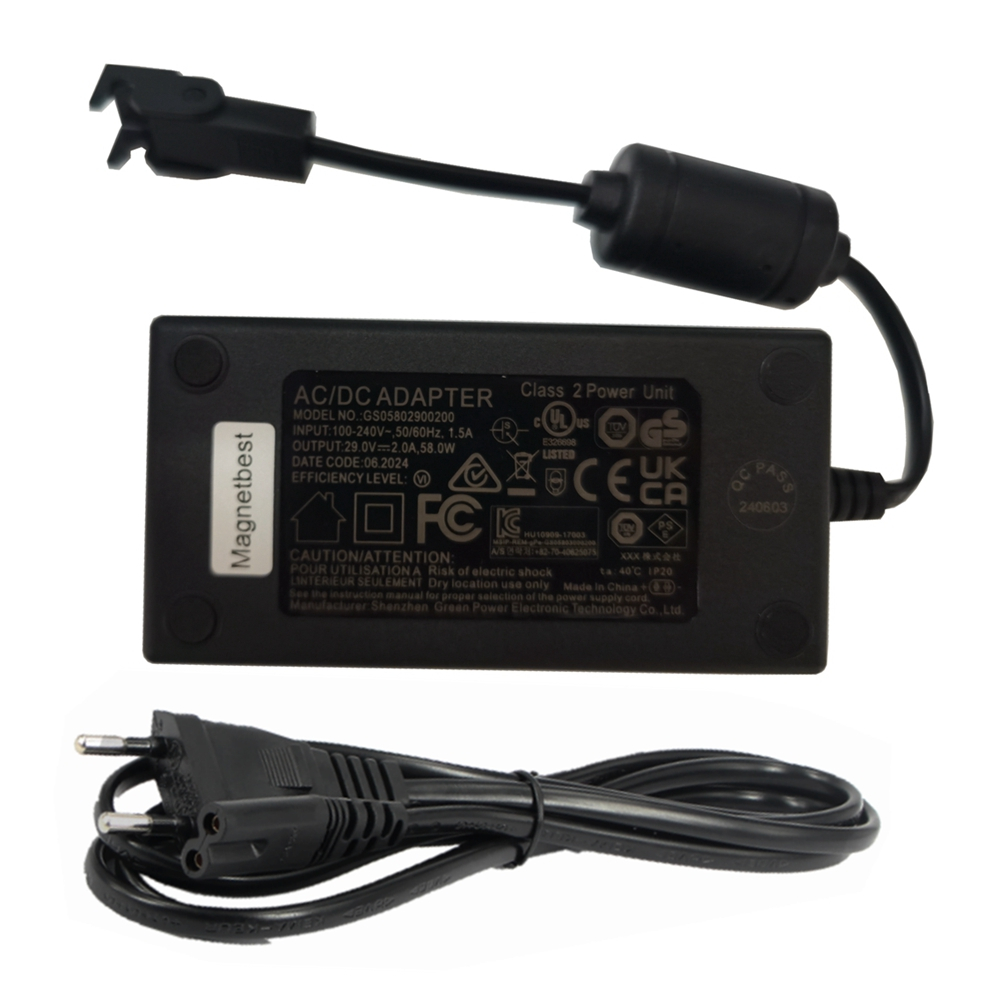 UpBright 29V 2A AC/DC Power Supply For Okin Electric Recliner Sofa Chair