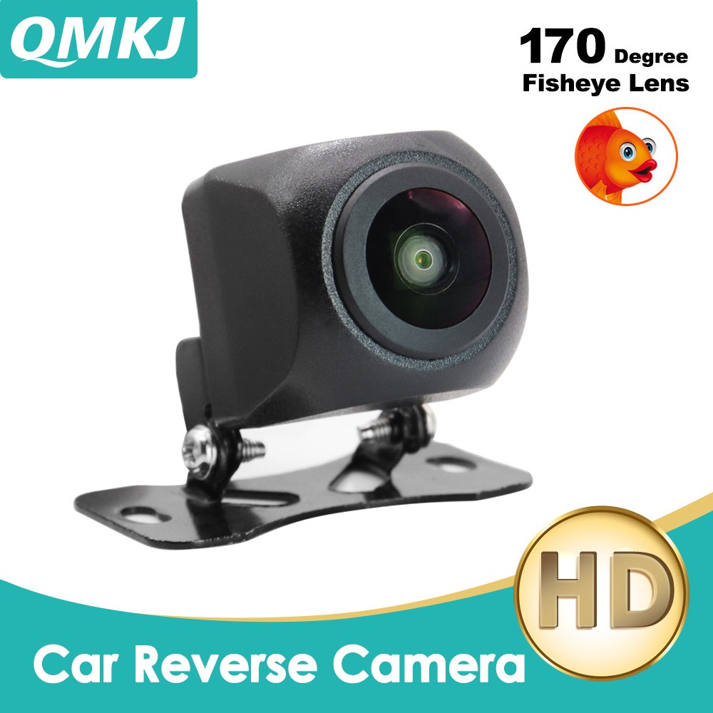 QMKJ Car HD Reverse Camera 170 Degree Wide Angle Waterproof Rear View ...