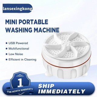 Mini Ultrasonic Dishwasher Multifunctional Household USB Portable Compact Dish Washing Machine For Small Apartment Office And Home Kitchen Red