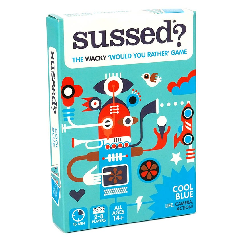 SUSSED The Game of Wacky Choices - Social Card Games for Teens, Boys ...
