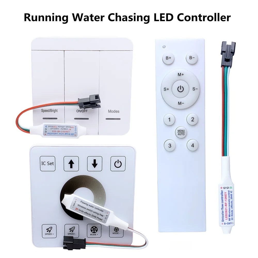 Smart Controller 1to1 1to4 Panel Reflux Pixel Controller for WS2811 ...