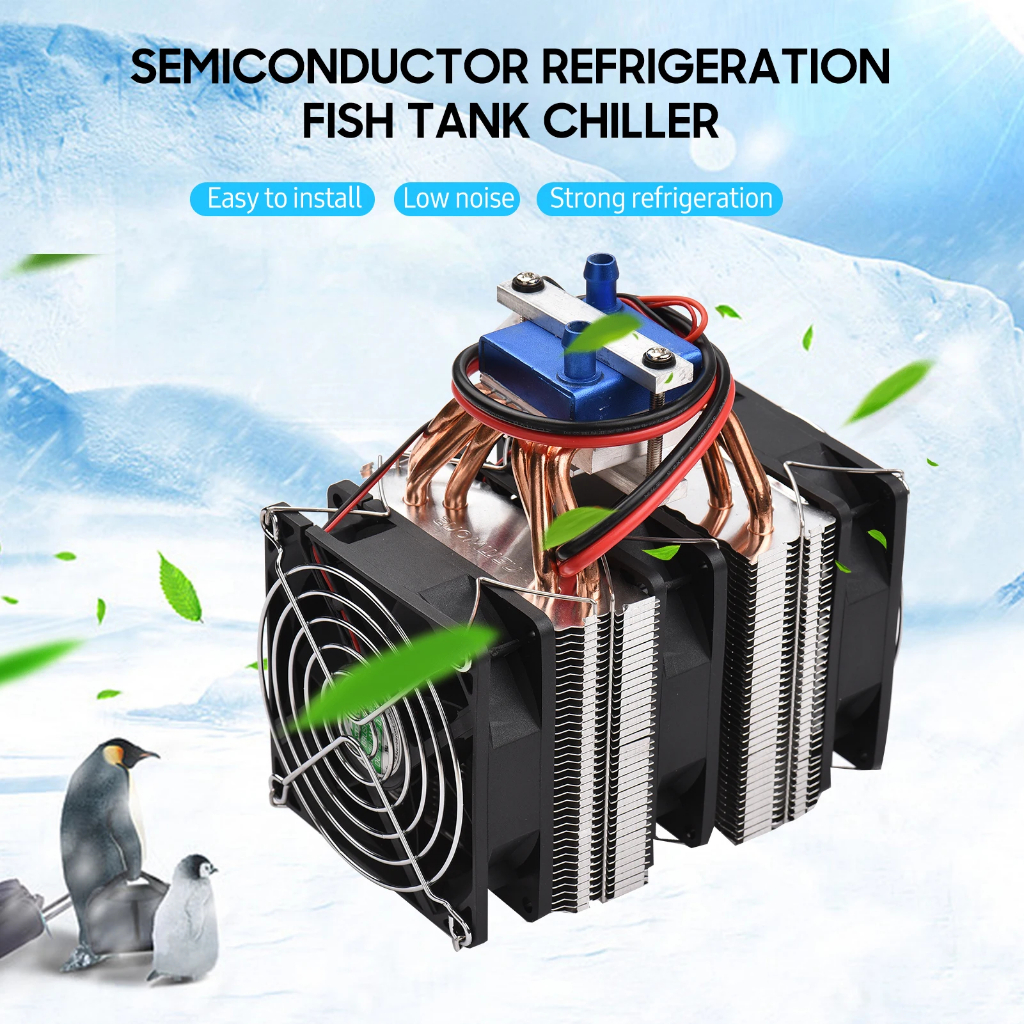 180W Semiconductor Refrigeration Fish Tank Chiller 12V Refrigerator ...