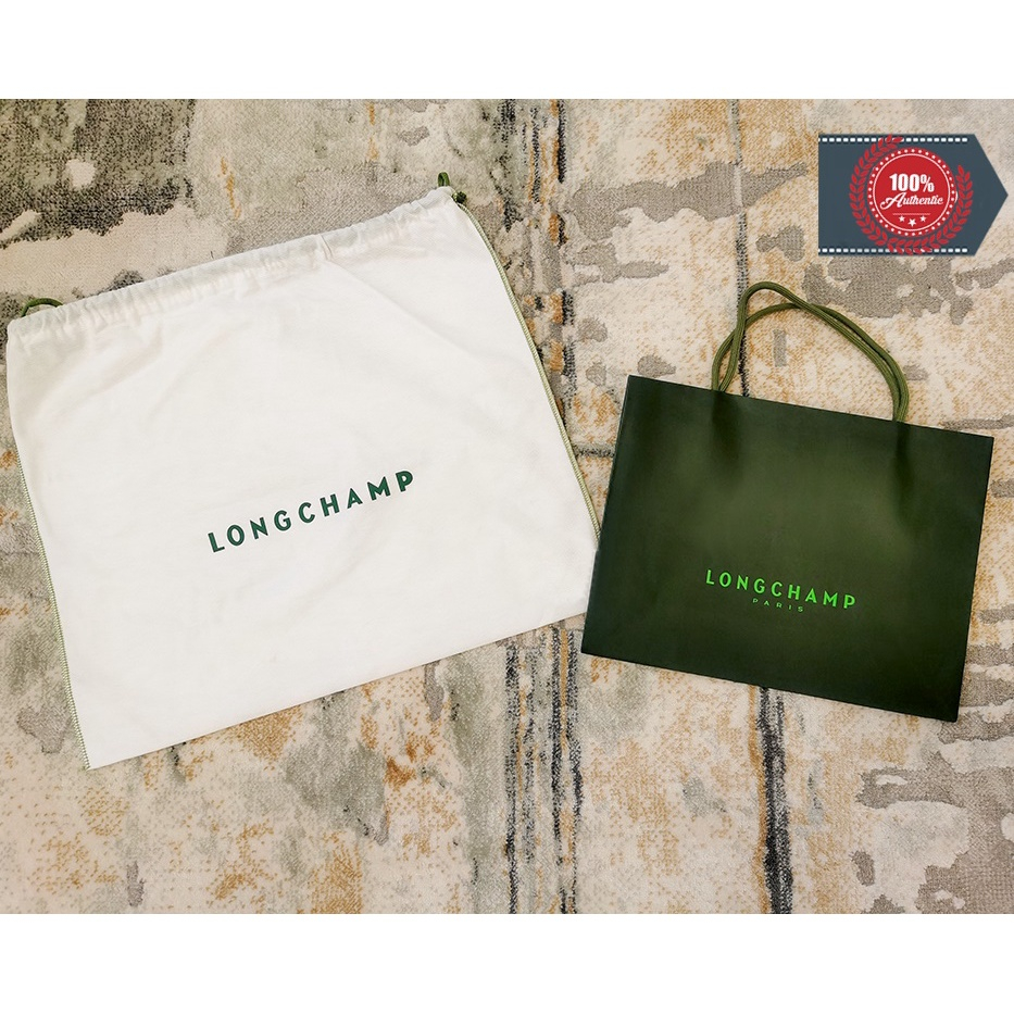 Paper bag longchamp deals