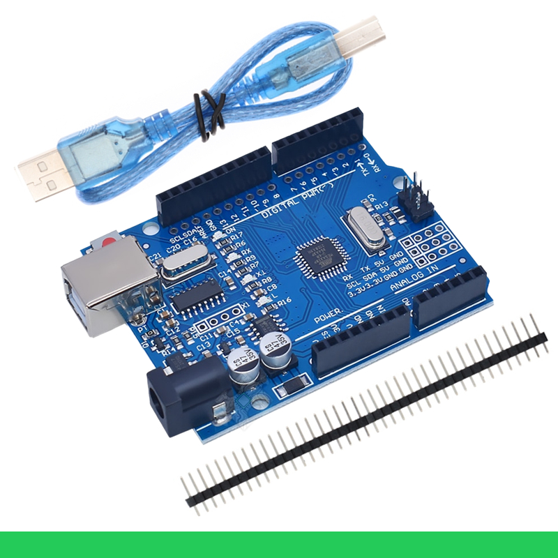 ENGLAB★ UNO R3 Development Board, DIP UNO R3 with Wire and Case ...