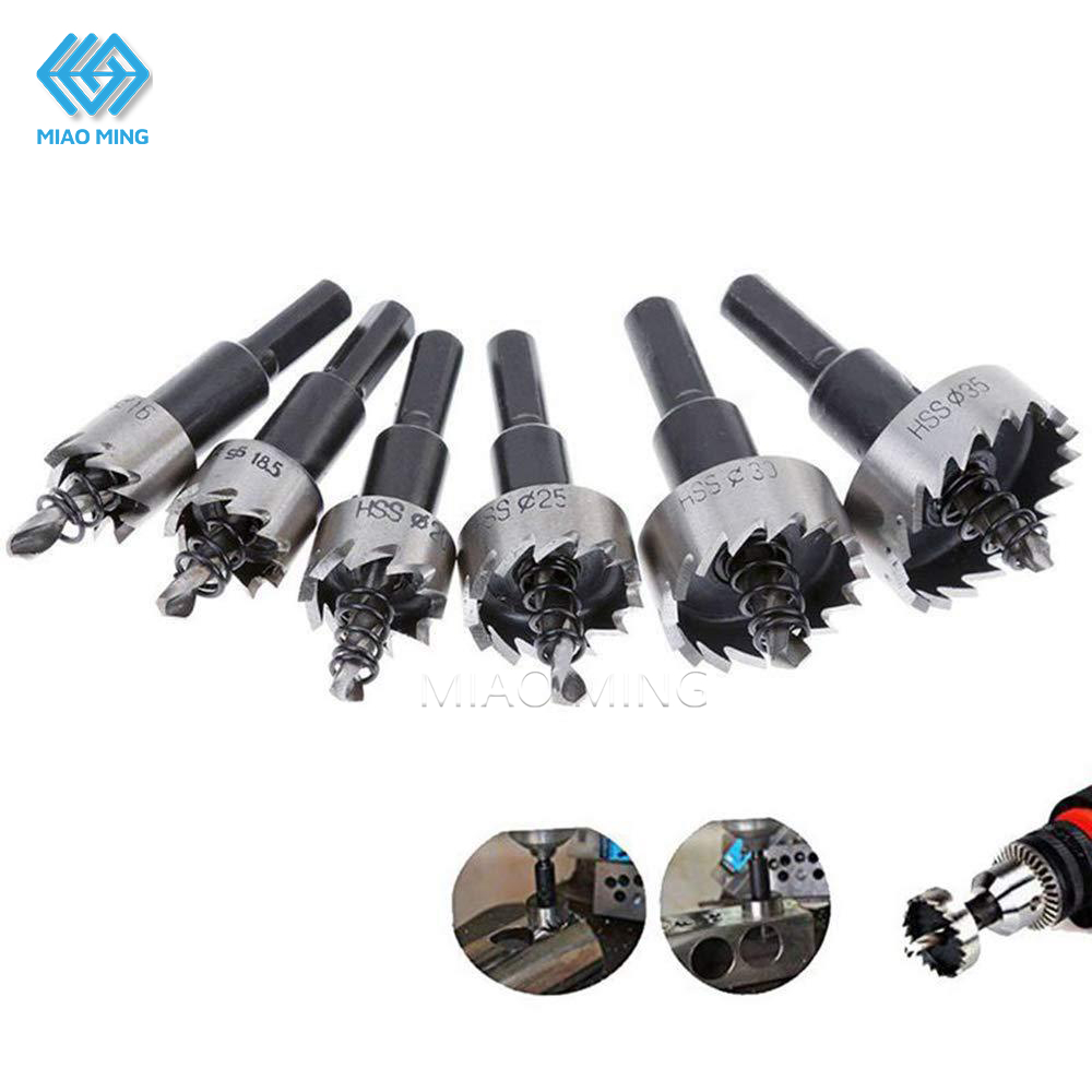 13mm - 70mm Hss Saw hole cut drill bit for metal steel cutter machine ...