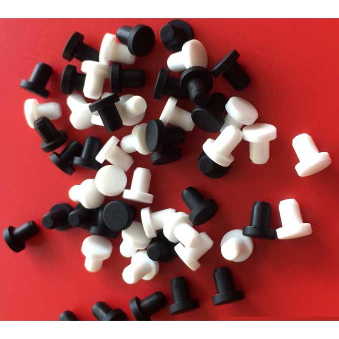 White/black silicone hose stopper circular silicone sink drain cover