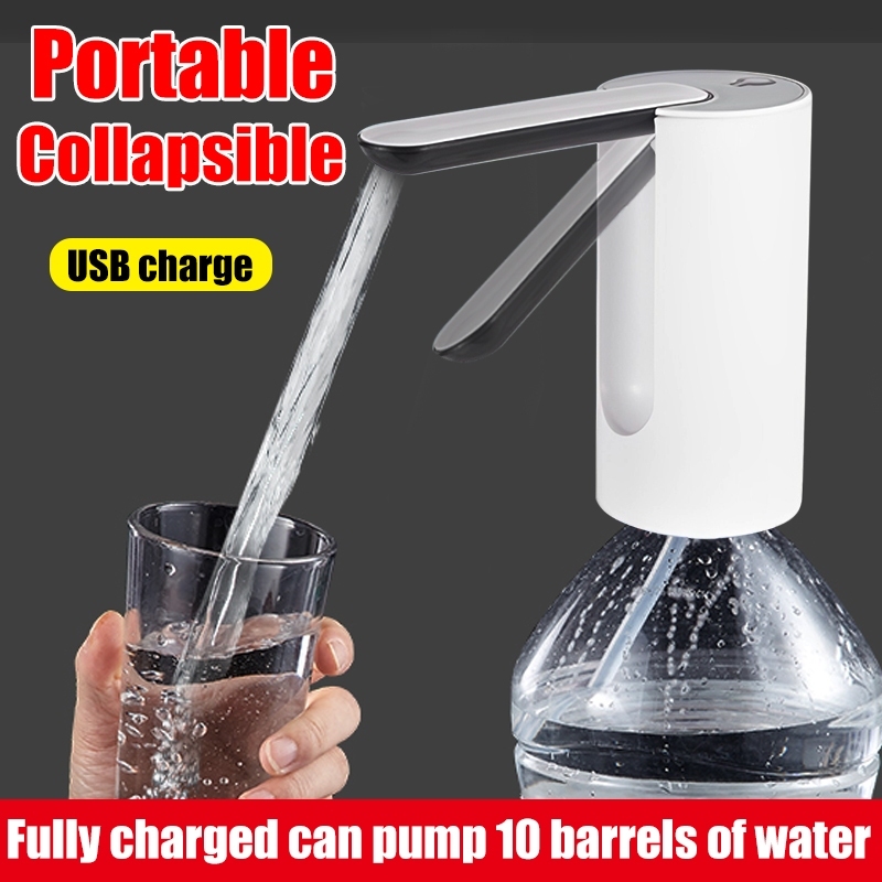 Electric Portable Water Dispenser Pump for 5 Gallon Bottle Usb Charge ...