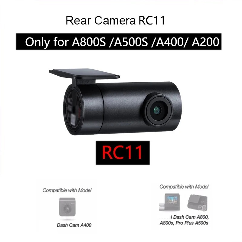 70mai Rear Cam RC11 4K Dash Cam Rearview for 70mai A800 A800S A500S ...