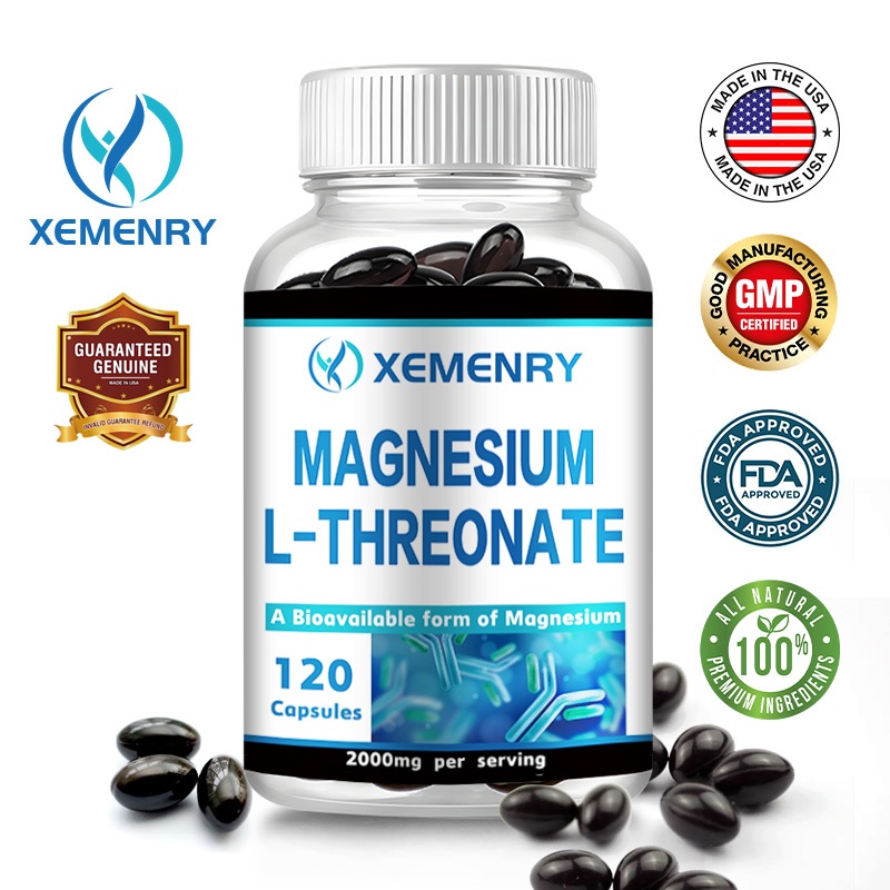 MAGNESIUM LTHREONATE High Absorption Supplement Slows down memory