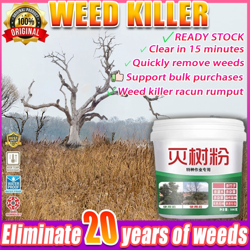 【Quickly clear everything】VA Weed killer racun rumput Racun rumput mati ...