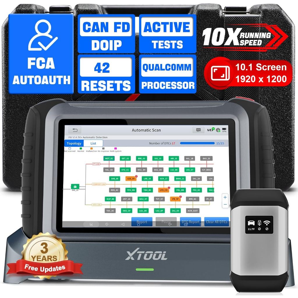 XTOOL IP919 PRO BT Auto OBD2 Scanner All System Diagnostic Tool ECU ...