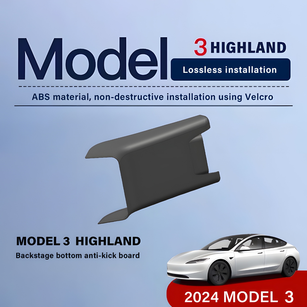 Suitable for 2024 2025 2026 Tesla Model 3 Highland central control rear ...