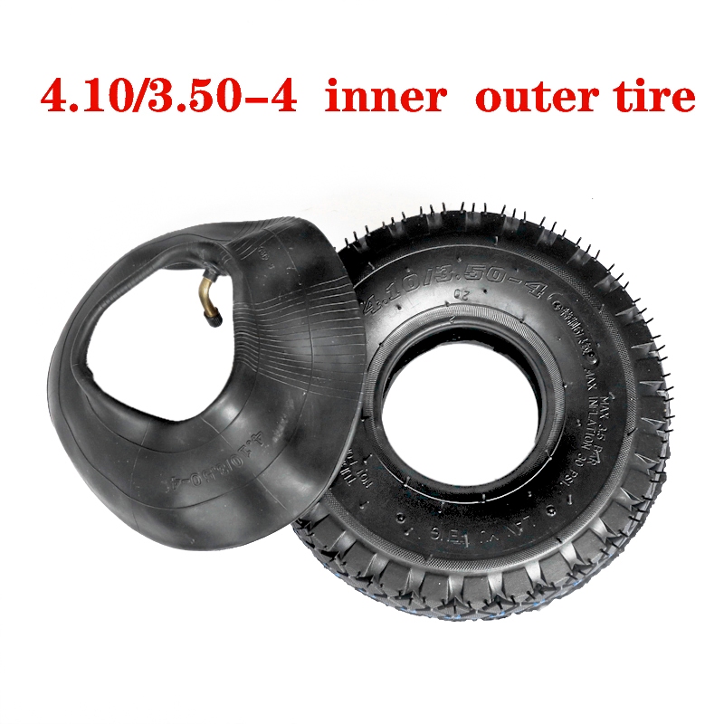 4.10/3.50-4 410/350-4 ATV Quad Go Kart 47Cc 49Cc Chunky 4.10-4 Tire ...