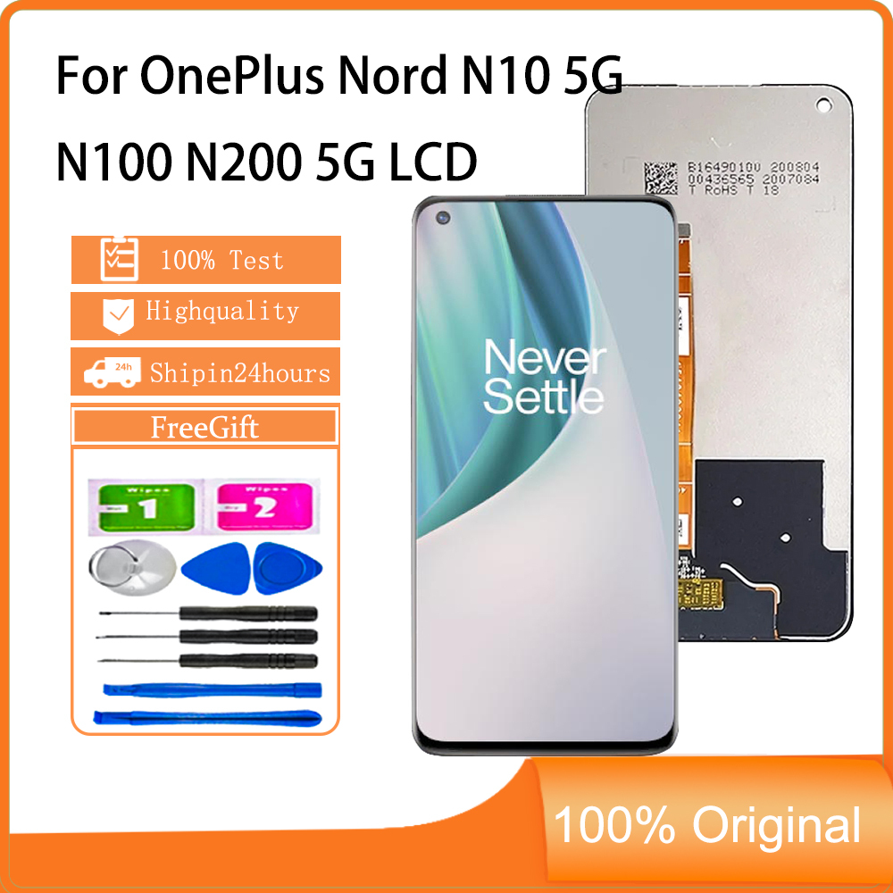 For OnePlus Nord N10 5G N100 4G N200 5G N30 5G N20 SE LCD Display Touch  Screen Replacement