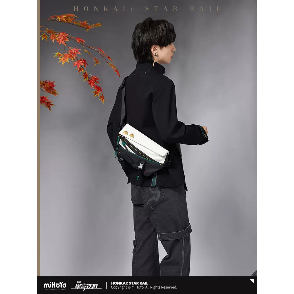 In Stock Honkai: Star Rail Official Merch Acheron Raiden Bosenmori Mei Theme Crossbody Bag Ship in 2024.12 Please Extend Time - 200000532