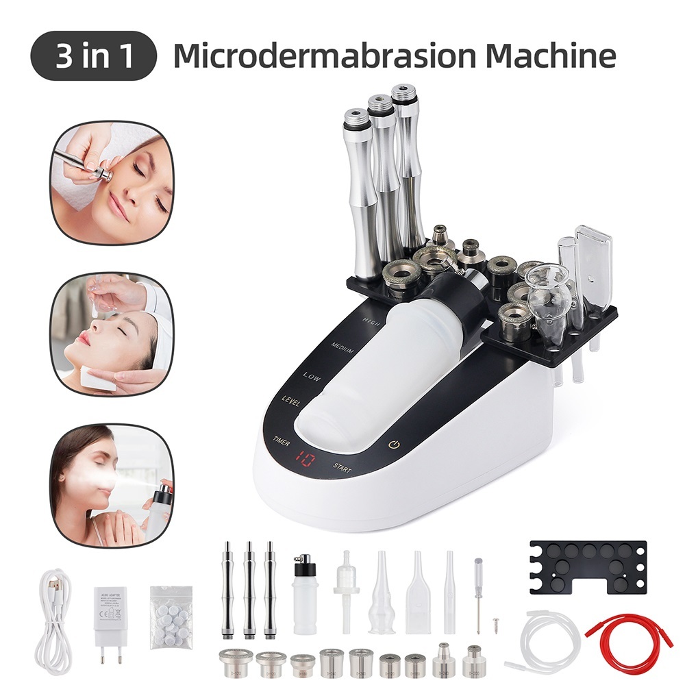 Foreverlily 3 in 1 Diamond Facial Machine Deep Cleansing and ...