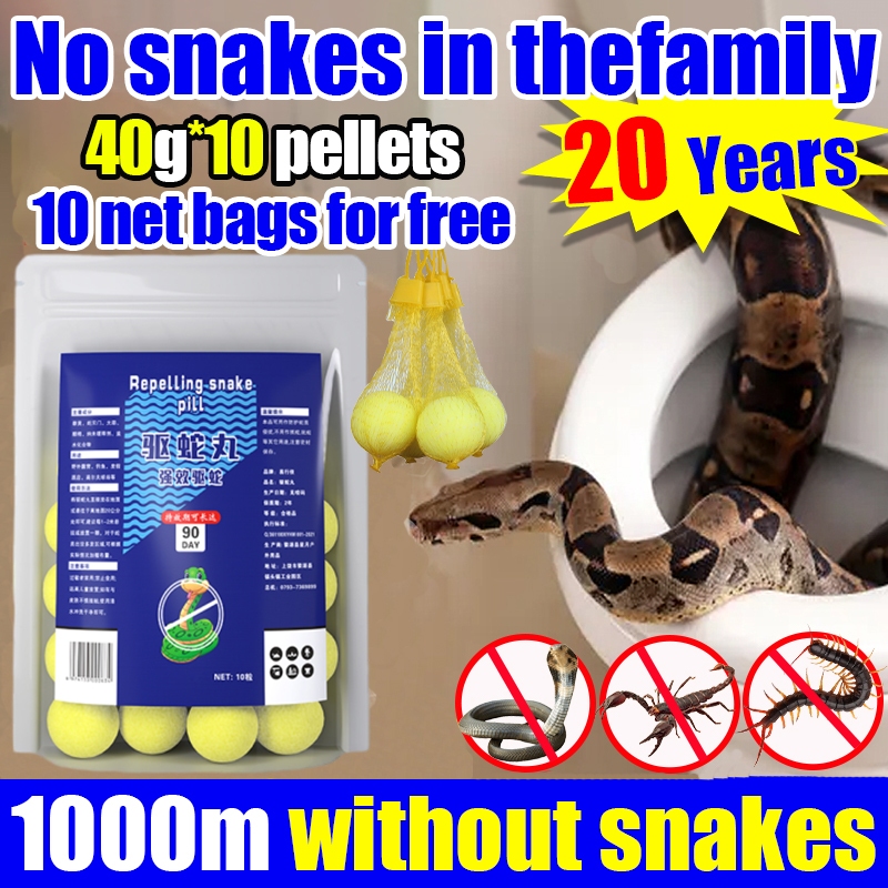 Snake Repellent Pills 1000m without snakes 10 pellets LongActing
