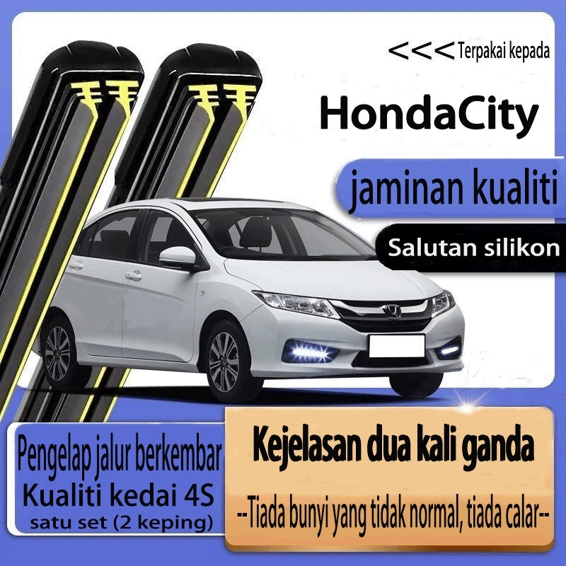 HONDA CITY (2009-2023) WIPER MG6 GN2 New Upgrades Car Double Rubber ...