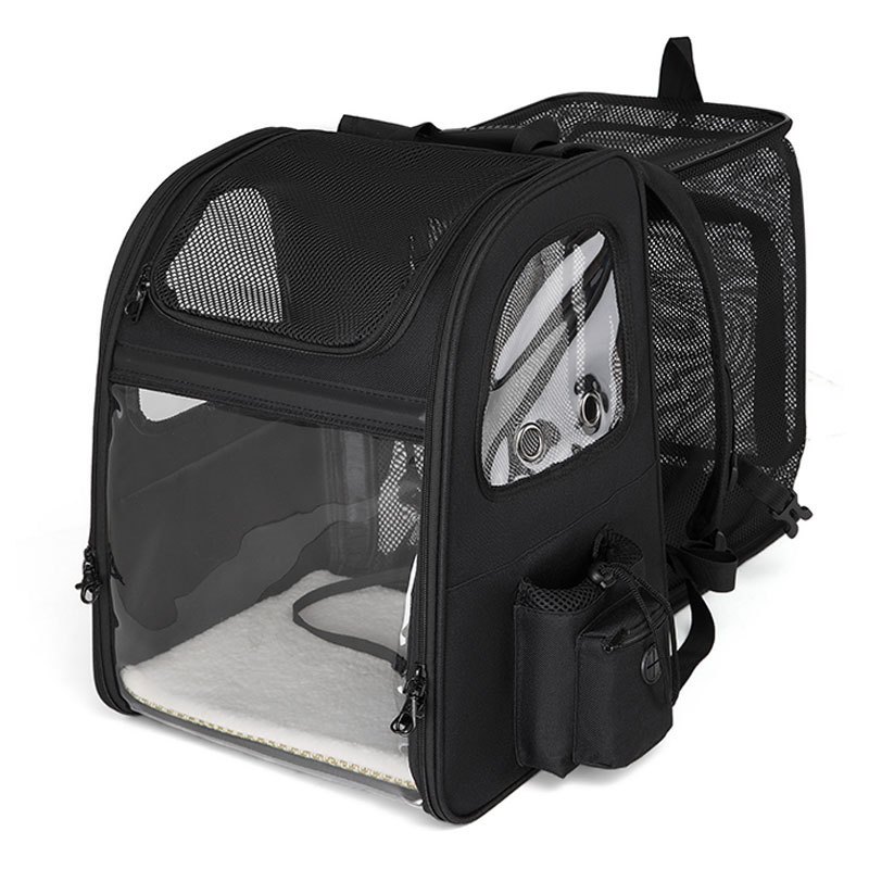 Motorcycle Pet Carrier Pet Dog Bag Expandable For Street Glide Road