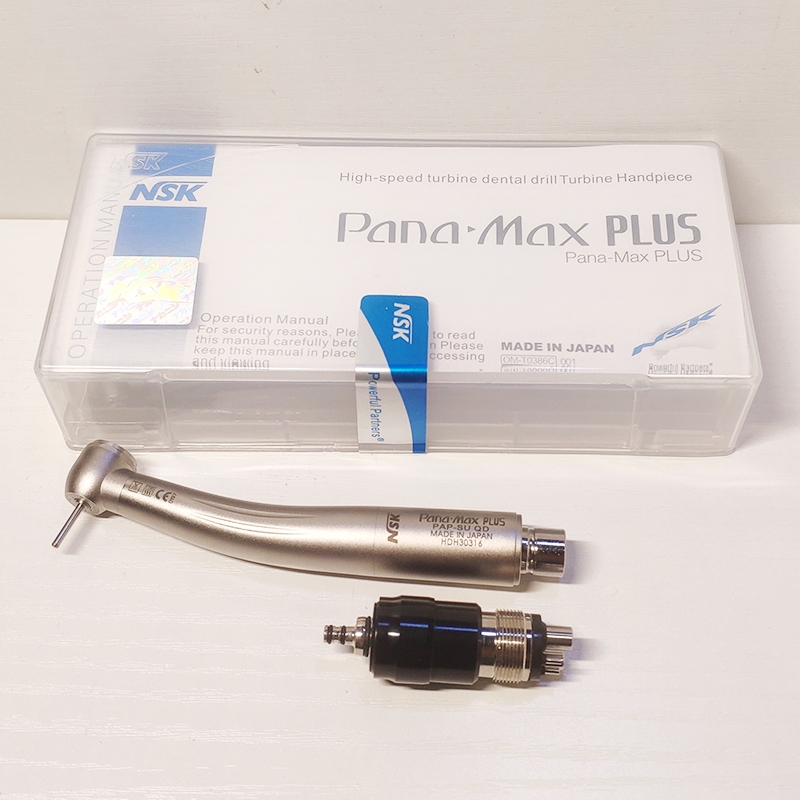 3 NSK PANA MAX Style Dental High Speed Handpieces 4 Hole Clean Head system STNAM | UK