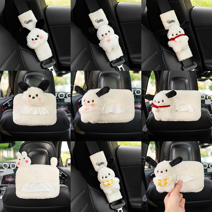 ITODA Cute Cartoon Car Seat Belt Cover Pads Shoulder Seatbelt Safety