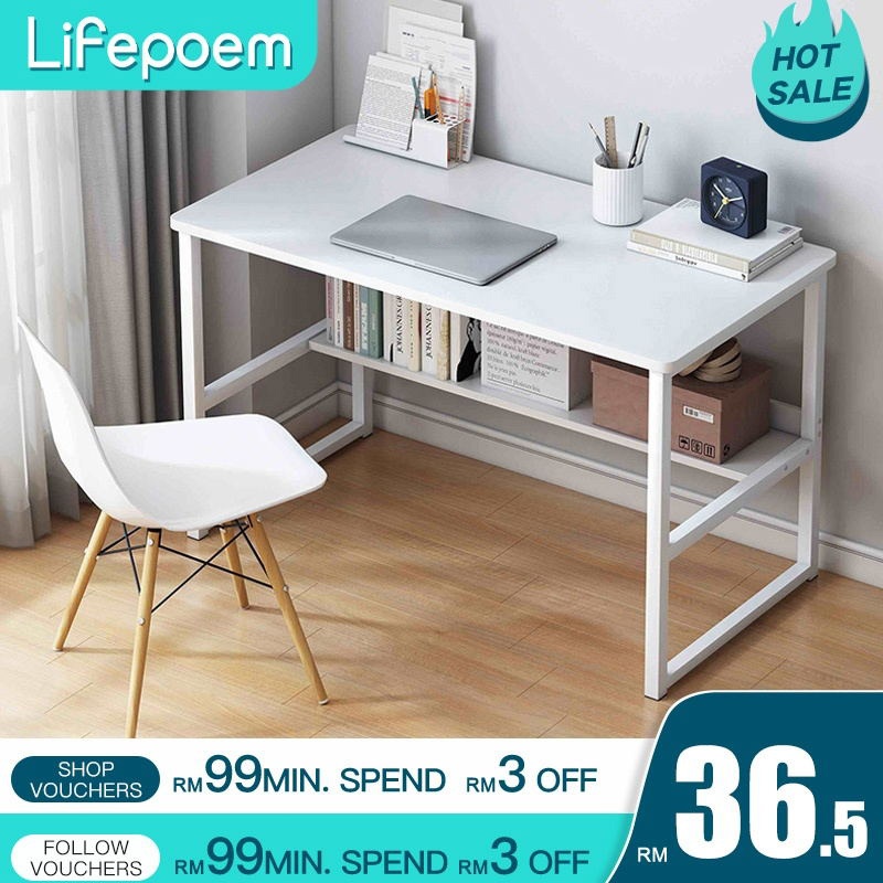 Study Table Writing Table Meja Belajar Office Table Student Study Table ...